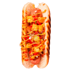 Reuben Pastrami Dog